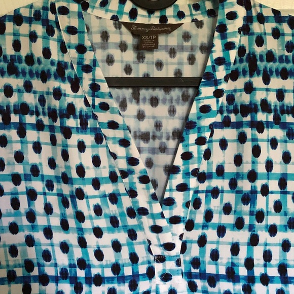 Tommy Bahama Summer Beach Short Dress Aqua Blue - Picture 4 of 6